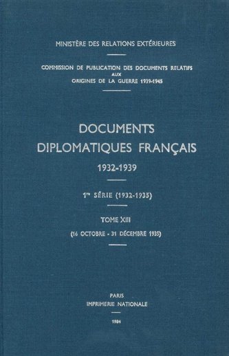 Documents diplomatiques français
