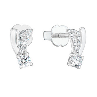 EG2965 Stříbrné náušnice se zirkony