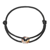 EG1748-K Kabbalah náramek s trojbarevnými kroužky