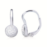 NB-3942 Stříbrné náušnice na klapku