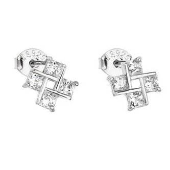 EG2645 Stříbrné náušnice se zirkony