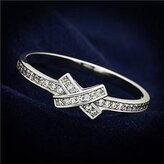 AL2015-52 Stříbrný prsten s čirými zirkony, vel. 52