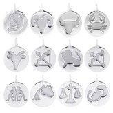 NB-4223-06 Stříbrný přívěšek - znamení - znamení zvěrokruhu - střelec