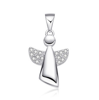 NB-4515 Stříbrný přívěsek andílek - andílci