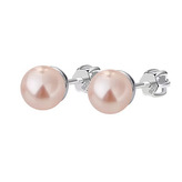 NB-3621 Stříbrné šroubovací náušnice perličky