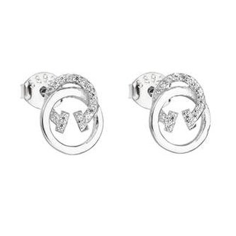 EG2610 Stříbrné náušnice se zirkony