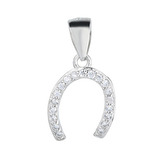 NB-4303 Stříbrný přívěšek podkova