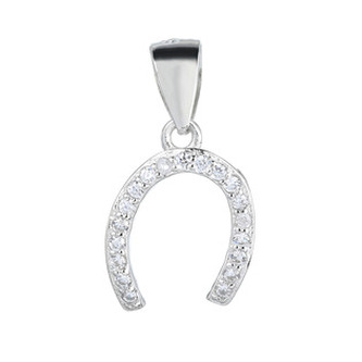 NB-4303 Stříbrný přívěšek podkova