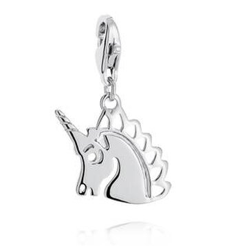 NB-4224 Dětský stříbrný přívěšek s karabinkou