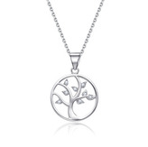 NB-2367 Stříbrný náhrdelník strom života
