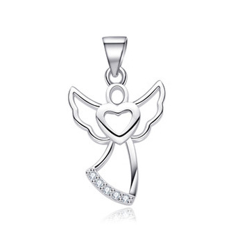 NB-4332 Stříbrný přívěšek andělíček - andílci