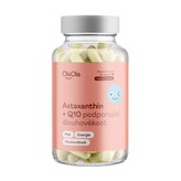 OlaOla Astaxanthin + Q10 podporující dlouhověkost 60 kapslí