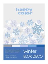 Blok A5/20K Deco Winter 170g HAPPY COLOR