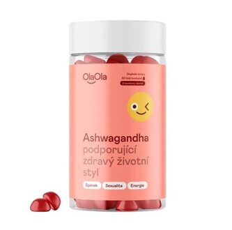 OlaOla Želé Ashwagandha podporující zdravý životní styl 60 kusů
