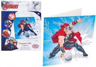 Diamentowa mozika Thor 18x18cm