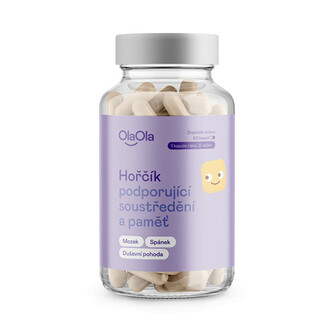 OlaOla Hořčík L-treonát podporující soustředění a paměť 90 kapslí