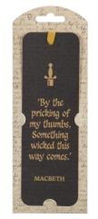 Szekspir Zakładka papierowa - Makbet