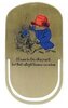 Paddington Zakładka metalowa Czytający miś Padding