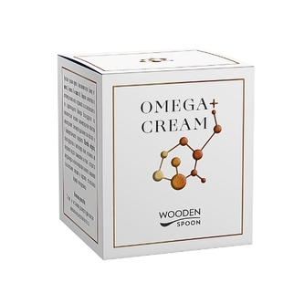 Luxusní vyživující denní krém Omega+ Wooden Spoon 50ml