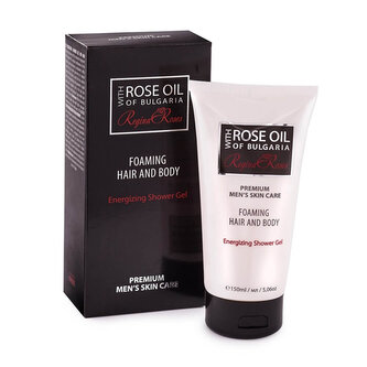 Energizující sprchový gel s růžovým olejem pro muže Rose oil of Bulgaria 150 ml