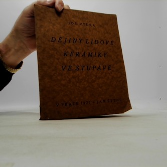 Dějiny lidové keramiky ve Stupavě