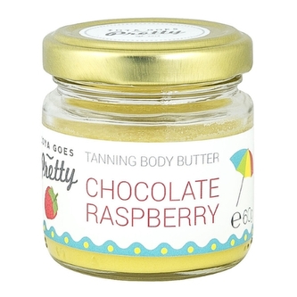 Opalovací tělové máslo Čokoláda & Malina Zoya Goes Pretty 60g