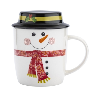 KUBEK BAŁWANEK Z POKRYWKĄ NBC 400 ML