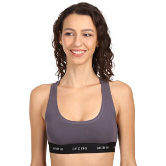 Dámská podprsenka Andrie šedá (PS 2893) XL