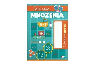 Tabliczka mnożenia. Mazak ścieralny