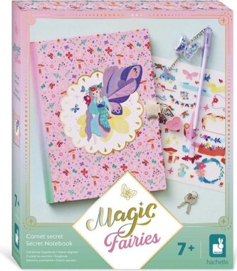 Janod Atelier Midi Kreativní sada Tajný zápisník se zámkem Magické víly, věk: 7+