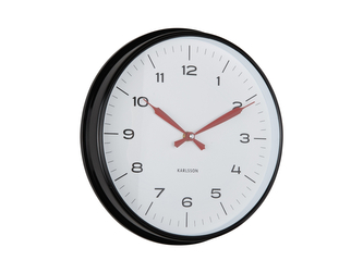 Designové nástěnné hodiny 6056BK Karlsson 30cm