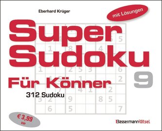 Supersudoku für Könner 9 (5 Exemplare à 3,99 EUR)
