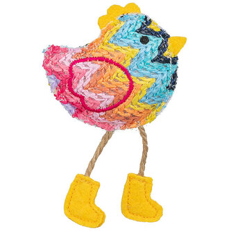 Kuřátko s catnipem, 11 cm, polyester