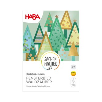 Haba Kreativní sada Okenní obrázek Lesní kouzlo, věk: 5+
