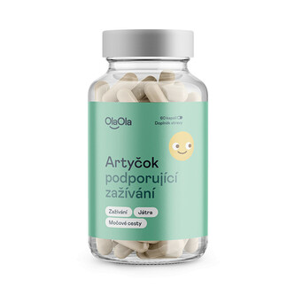 OlaOla Artyčok podporující zažívání 60 kapslí
