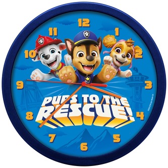 Zegar ścienny, 25 cm Paw Patrol, Kids