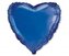 Balon foliowy 46cm Serce niebieski