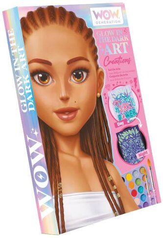 Zestaw kreatywny świecący w ciemności WOW Generation, Kids