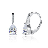 NB-3525 Stříbrné náušnice slzičky