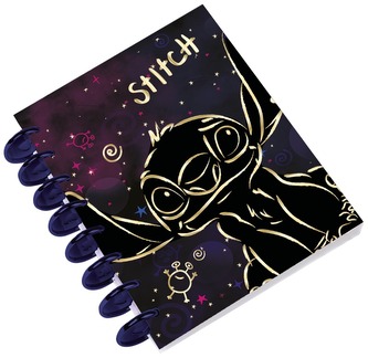 Kołonotes A5 100 k. kratka Big Ring Disney Gold Stitch wzór 3 CoolPack, Patio