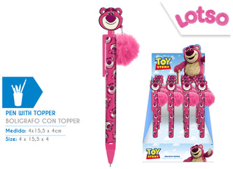 Długopis z ozdobną nakładką Lotso, Kids