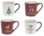 Kubek ceramiczny 400ml xmass style 1, Rozette
