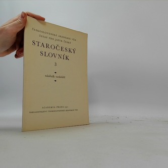 Staročeský slovník 3 / 1971
