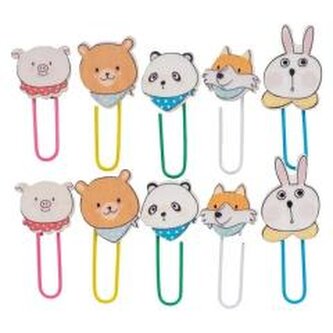 Spinacze 10szt Zwierzęta