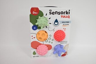 Piłeczki Sensorki 5szt b/dziurki past.REF801 78017