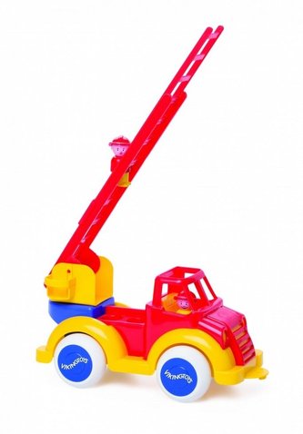 Pojazd Super Jumbo Straż Pożarna z figurkami