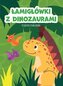 Łamigłówki z dinozaurami. Książeczka z naklejkami