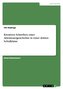 Kreatives Schreiben einer Abenteuergeschichte in einer dritten Schulklasse