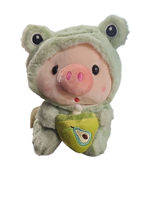 Leventi Bubble Tea Prasátko Plush - zelená žába