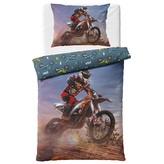Bavlněné povlečení Motokros Závod v Poušti